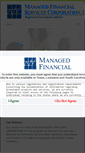 Mobile Screenshot of managedfinancial.com